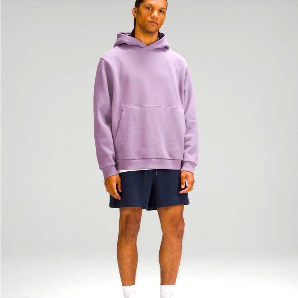 Lululemon steady state HOODIE PULLOVER SWEATSHIRT purple ash Mens XL